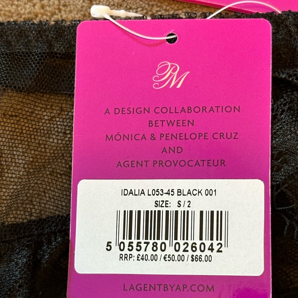 L'AGENT By AGENT PROVOCATEUR Idalia suspender belt size S/2 - Picture 6 of 8